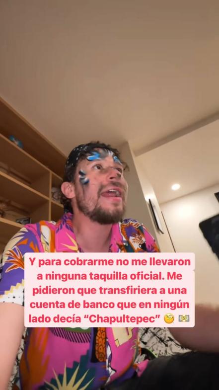 Luisito Comunica se queja porque le cobraron $5 mil en el Bosque de Chapultepec por grabar