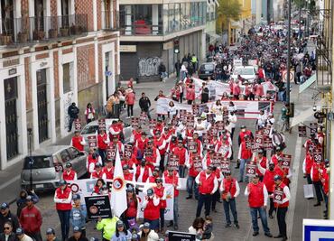CTM Puebla anuncia megamarcha por el Día del Trabajo, estas serán las zonas y vialidades afectadas