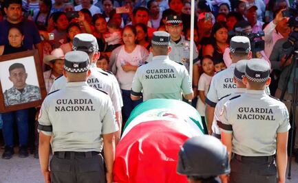 Despiden con honores al sargento poblano Juan Vázquez, quien murió en el operativo contra “El Mencho”