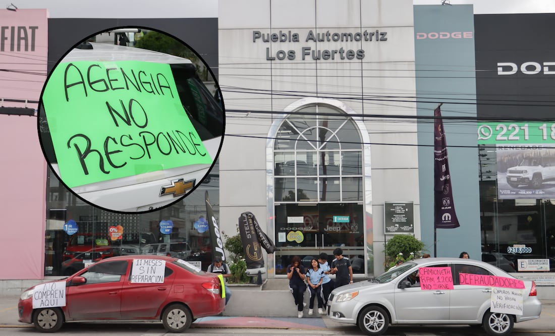Un cliente protestó por una camioneta defectuosa | Foto: EsImagen