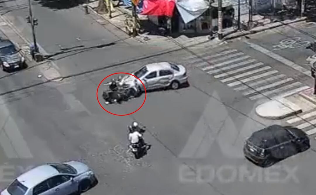 Las cámaras del C5 captaron el momento del accidente. Foto: captura de video