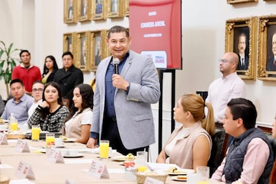 Alejandro Armenta asegura que la juventud es clave en el futuro sostenible y tecnológico de Puebla