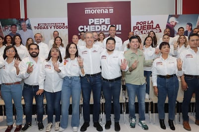 Presenta Pepe Chedraui planilla de candidatos a regidores de Puebla