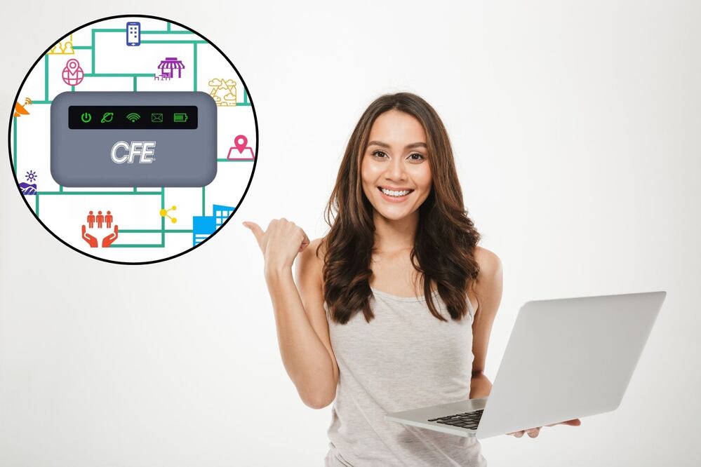 CFE ofrece internet a bajo costo | Foto: CFE / Freepik