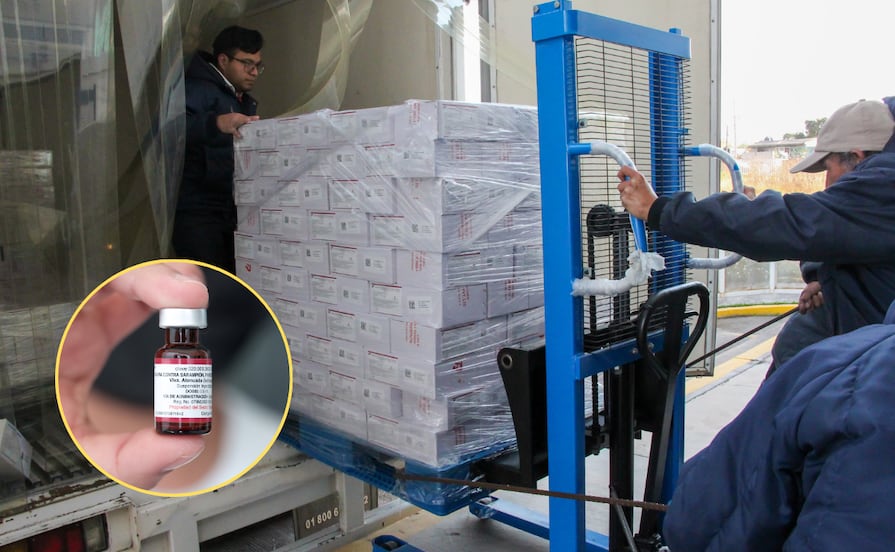 Puebla fortalece prevención contra sarampión con vacunas de Federación y San Luis Potosí