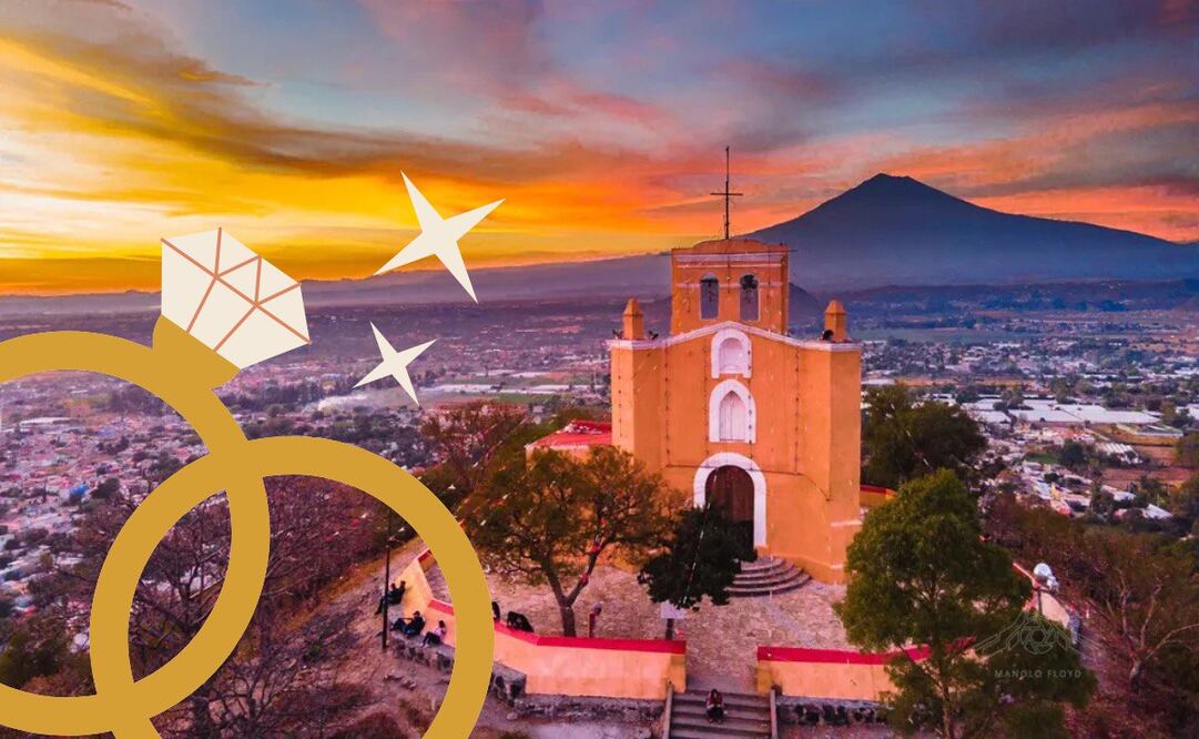 Si planeas casarte en 2025, Atlixco es una buena opción | Foto: Visit Puebla y Canva