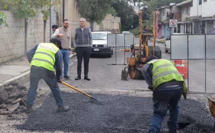 Supervisa Pepe Chedraui bacheo en San José del Conde e inicia pavimentación en San José Los Cerritos