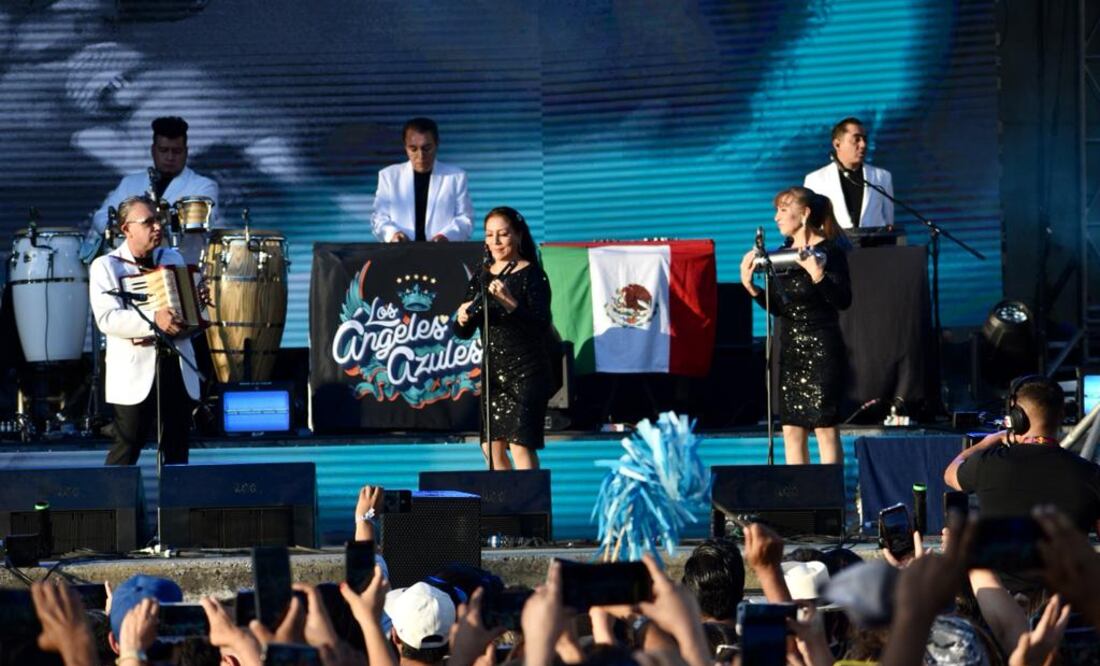 En el Gran Baile de Calaveras se presentarán Los Ángeles Azules | Foto: Agencia Es Imagen para El Universal Puebla