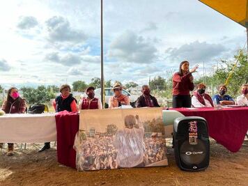 Promueve Claudia Rivera ratificación de AMLO en Tepeaca