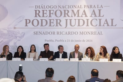 Ricardo Monreal visita Puebla para promover reformas al Poder Judicial