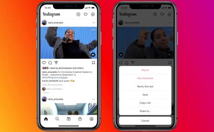 Instagram lanza Remix, función para mezclar videos estilo TikTok