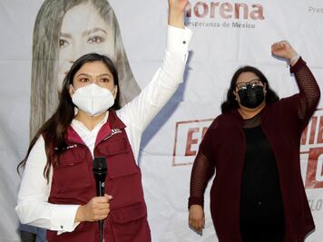 Solicita Claudia Rivera debate entre aspirantes a la alcaldía de Puebla