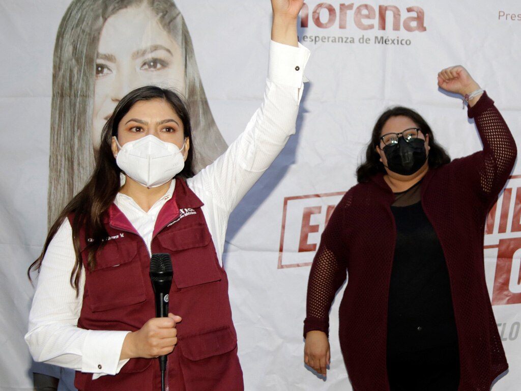 Solicita Claudia Rivera debate entre aspirantes a la alcaldía de Puebla