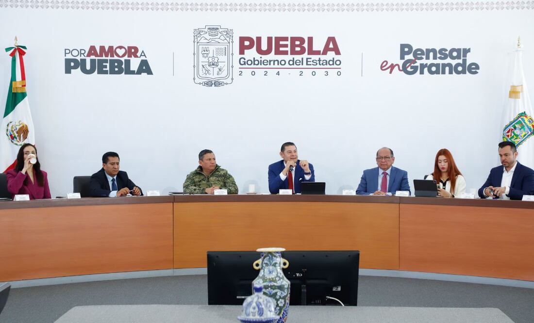 Alejandro Armenta dio conferencia de prensa este jueves | Foto: Gobierno del Estado