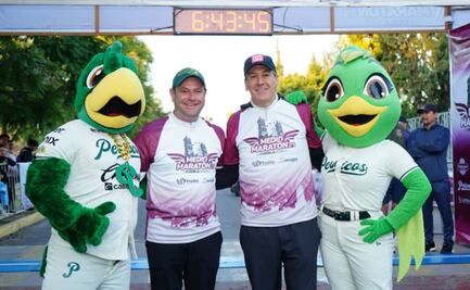 Pepe Chedraui dio el banderazo de la salida al Medio Maratón 21K Puebla 2025
