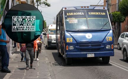 Gobernador de Puebla asegura que no habrá aumento en la tarifa del transporte público