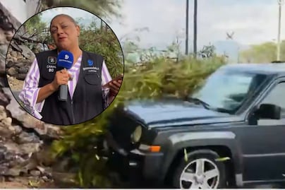 VIDEO Atropellan a reportera y camarógrafo en vivo en Monterrey