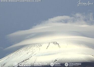 ¿Cómo amaneció el Popocatépetl? 13 de mayo 2021