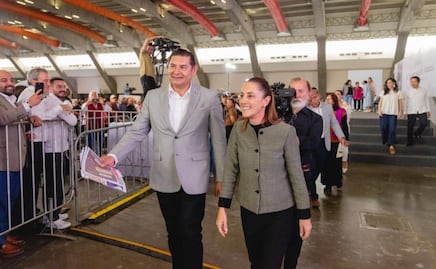 Avanzan proyectos de Claudia Sheinbaum en Puebla