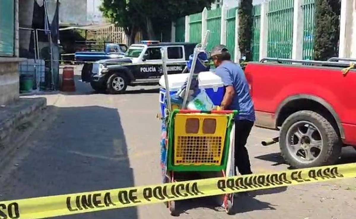 Asesinan a hombre a balazos en la Central de Abasto de Puebla