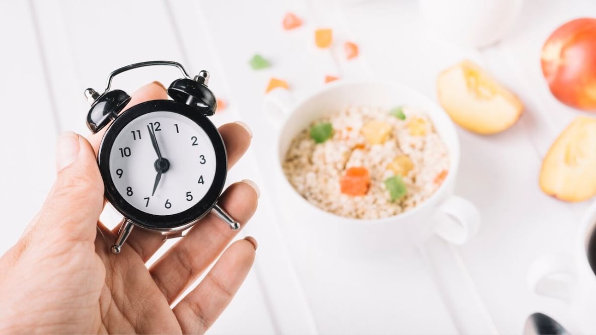 El ayuno intermitente, una dieta de moda. Fuente: Freepik.