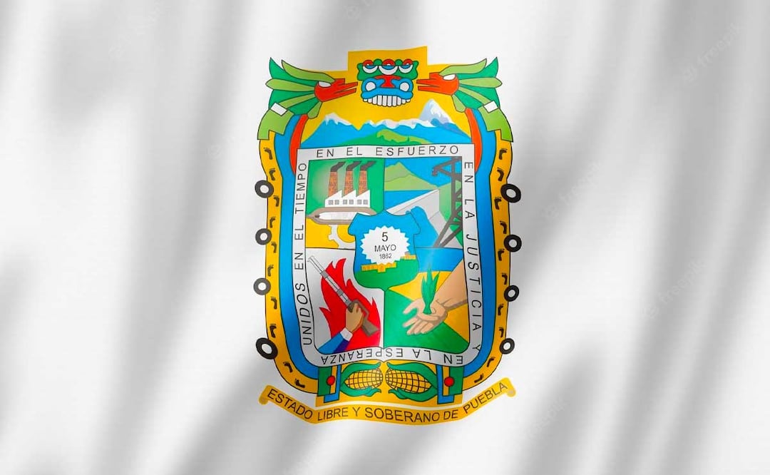 Escudo de Puebla | Foto: Archivo El Universal