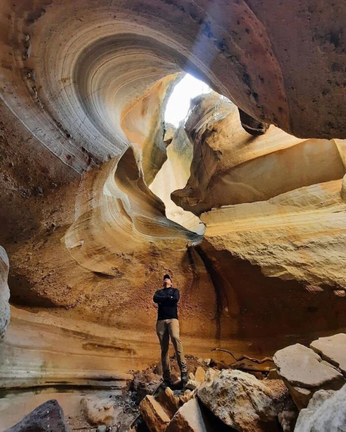 El Cañón Arroyo del Cura es un impresionante sendero rocoso | Foto: 
 Instagram @rnr_
