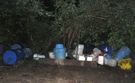 Descubren presunto narcolaboratorio del Cártel de Sinaloa en Coatzingo, Puebla