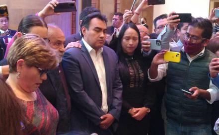 Así fue el anuncio de la muerte de Miguel Barbosa en Casa Puebla