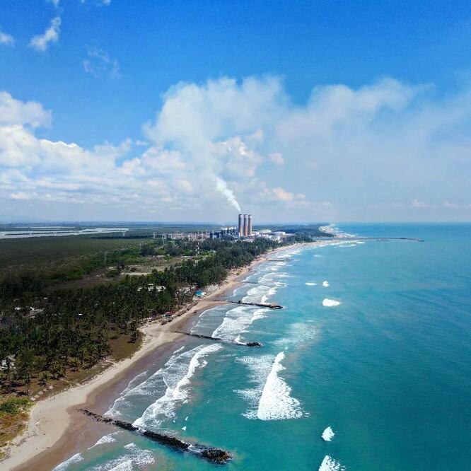 A Puebla le pertenecían playas de Tuxpan, Veracruz | Foto: airtuxpan
