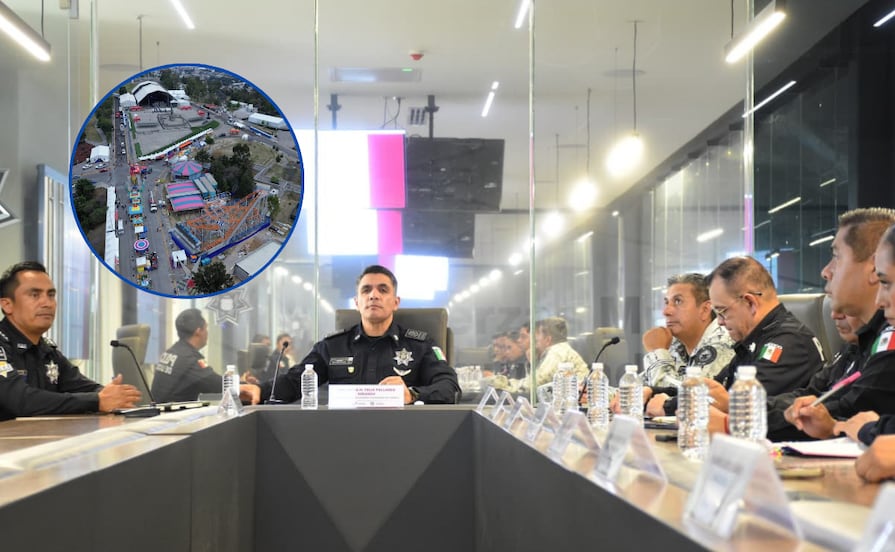 Refuerza Gobierno de la Ciudad seguridad y prevención en la Feria de Puebla 2026