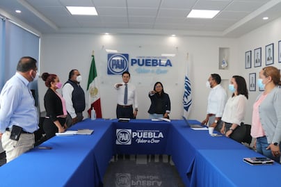 Designan a Jesús Giles como dirigente interino en PAN Puebla