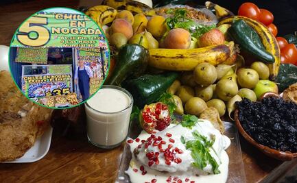 Dónde venden el chile en nogada más barato de Puebla