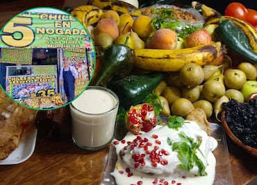 Dónde venden el chile en nogada más barato de Puebla