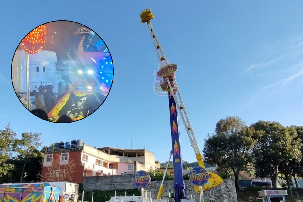 Foto: Un hombre murió tras caer de un juego mecánico en la Feria de las Flores / Facebook La Feria de las Flores