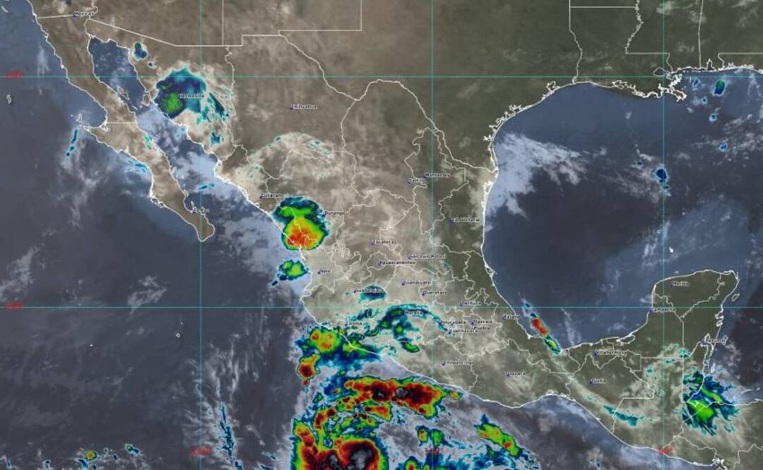 Tormenta tropical "Estelle" provocará lluvias intensas en Nayarit, Jalisco, Colima, Michoacán y Guerrero