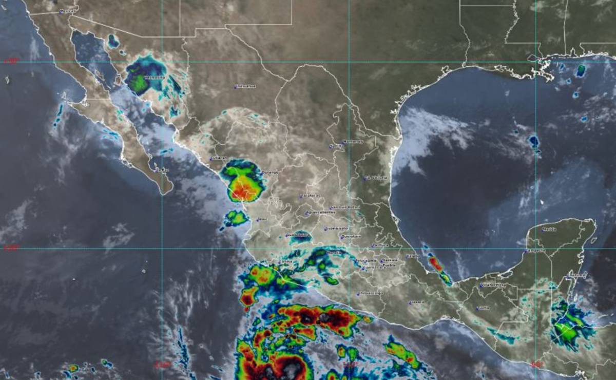 Tormenta tropical "Estelle" provocará lluvias intensas en Nayarit, Jalisco, Colima, Michoacán y Guerrero
