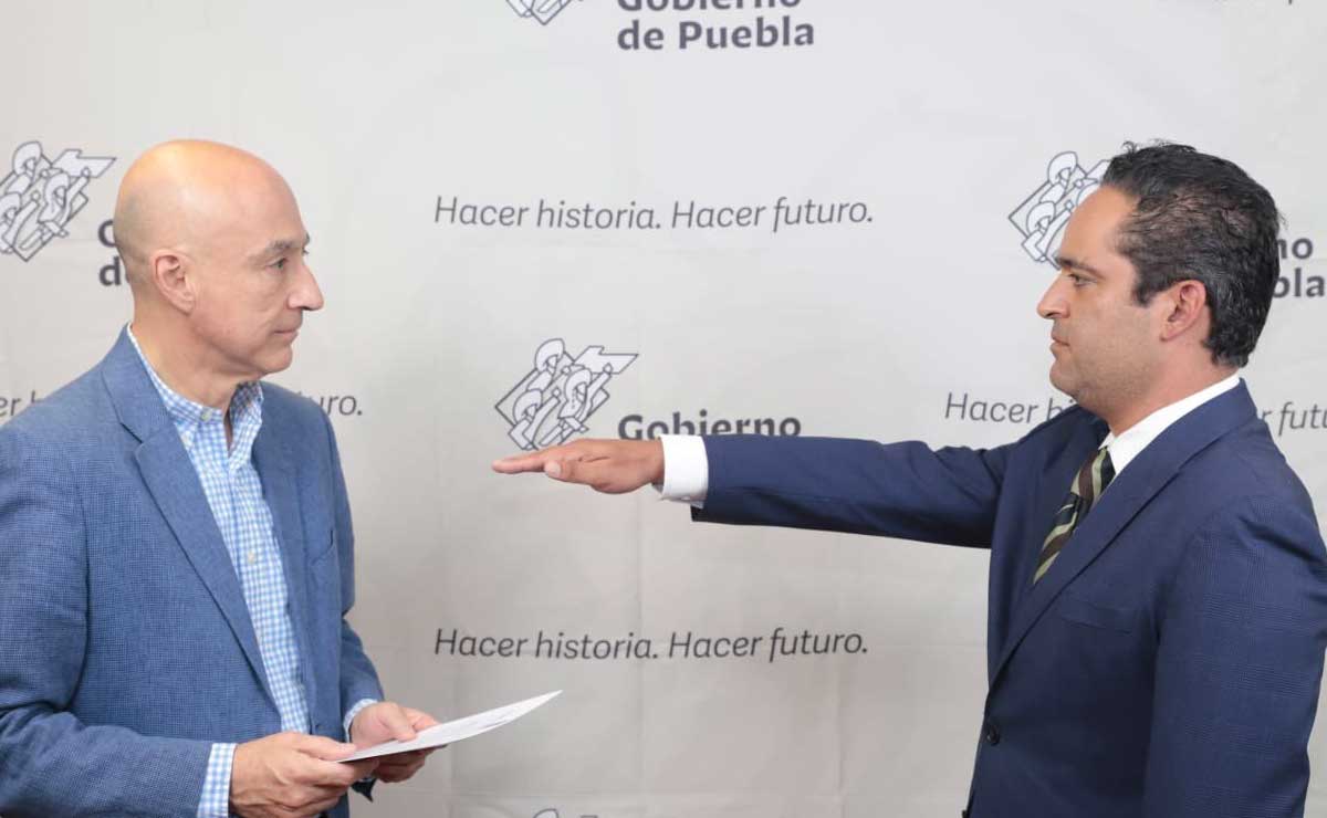 Juan Carlos Moreno Valle es el nuevo secretario de la Función Pública en Puebla