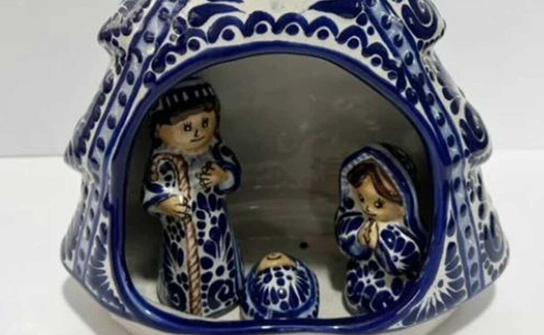 Los artesanos de Talavera se las han ingeniado para ofrecer productos típicos de Navidad | Foto: Talavera Salazar
