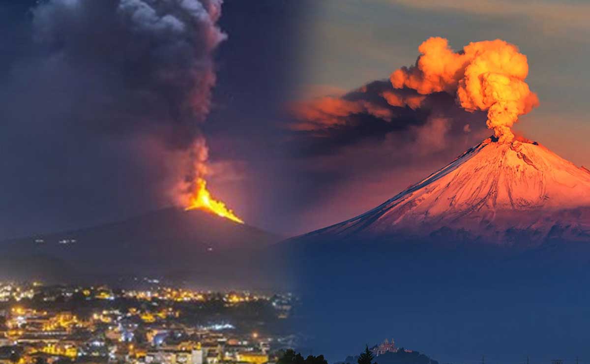 El volcán Popocatépetl podría estar conectado con el Etna y el Merapi  | Foto: Especial
