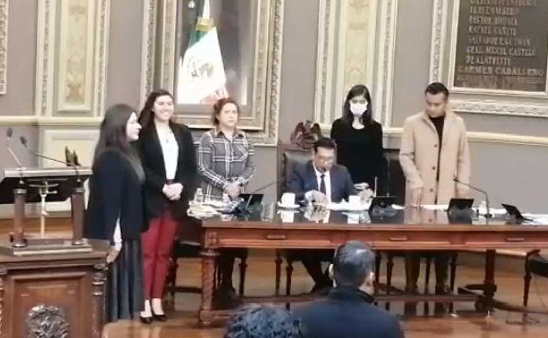 Nohemí León Islas fue designada comisionada del Itaipue | Foto: Twitter del Congreso de Puebla