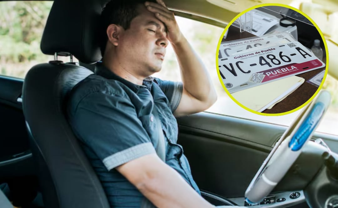 Qué pasa si ocultas tus placas en Puebla I Foto: EsImagen/iStock