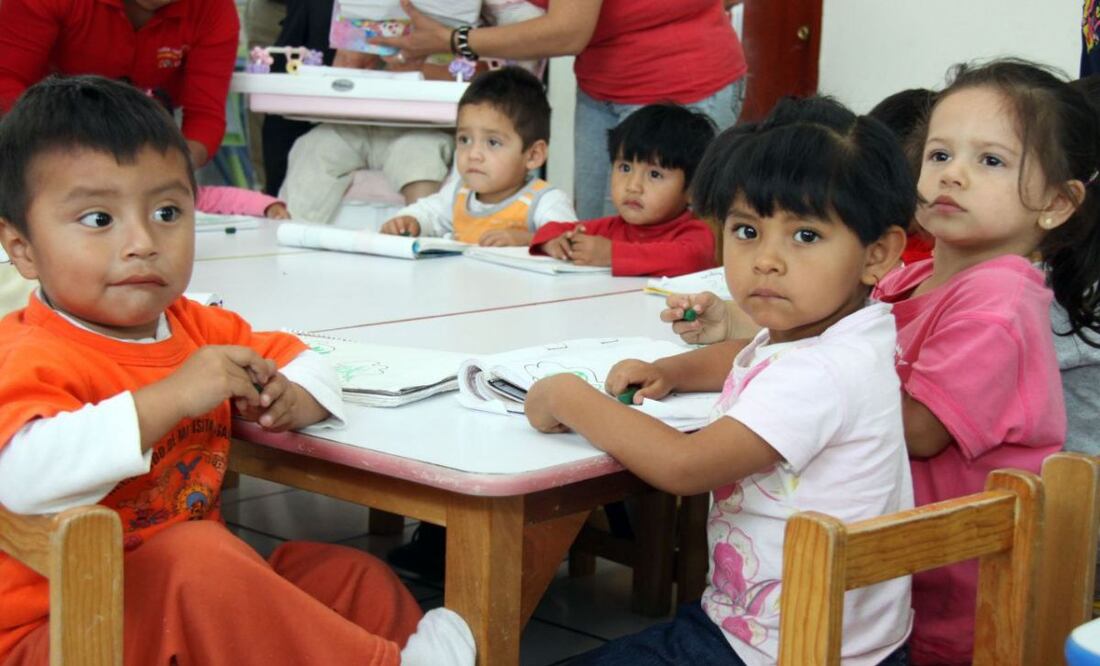 En el estado de Puebla sólo hay alrededor de 110 guarderías públicas. | Foto: Agencia Es Imagen para El Universal Puebla
