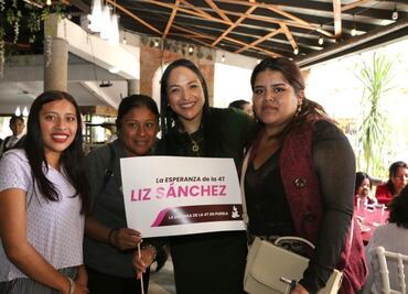 Liz Sánchez llama a las mujeres a dar continuidad a la 4T