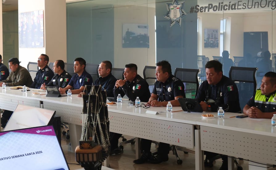 SSP y policías municipales alistan operativo coordinado de Semana Santa