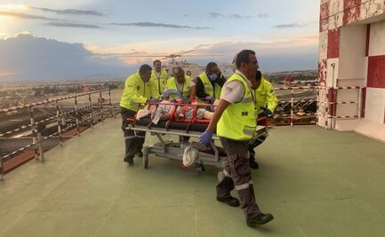 Gobierno de Puebla coordina traslado aéreo interhospitalario desde Acatlán de Osorio