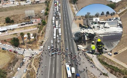 Reabren circulación en la autopista México-Puebla tras fuerte accidente