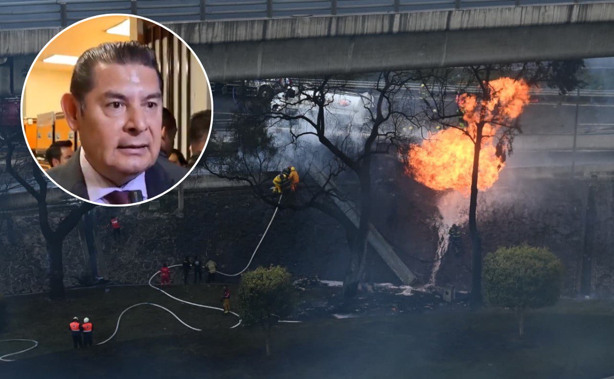 Por ahora no hay reportes de poblanos heridos por la explosión de pipa de gas en el Puente de la Concordia