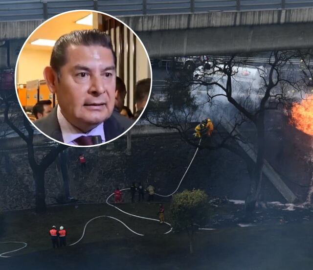 Por ahora no hay reportes de poblanos heridos por la explosión de pipa de gas en el Puente de la Concordia