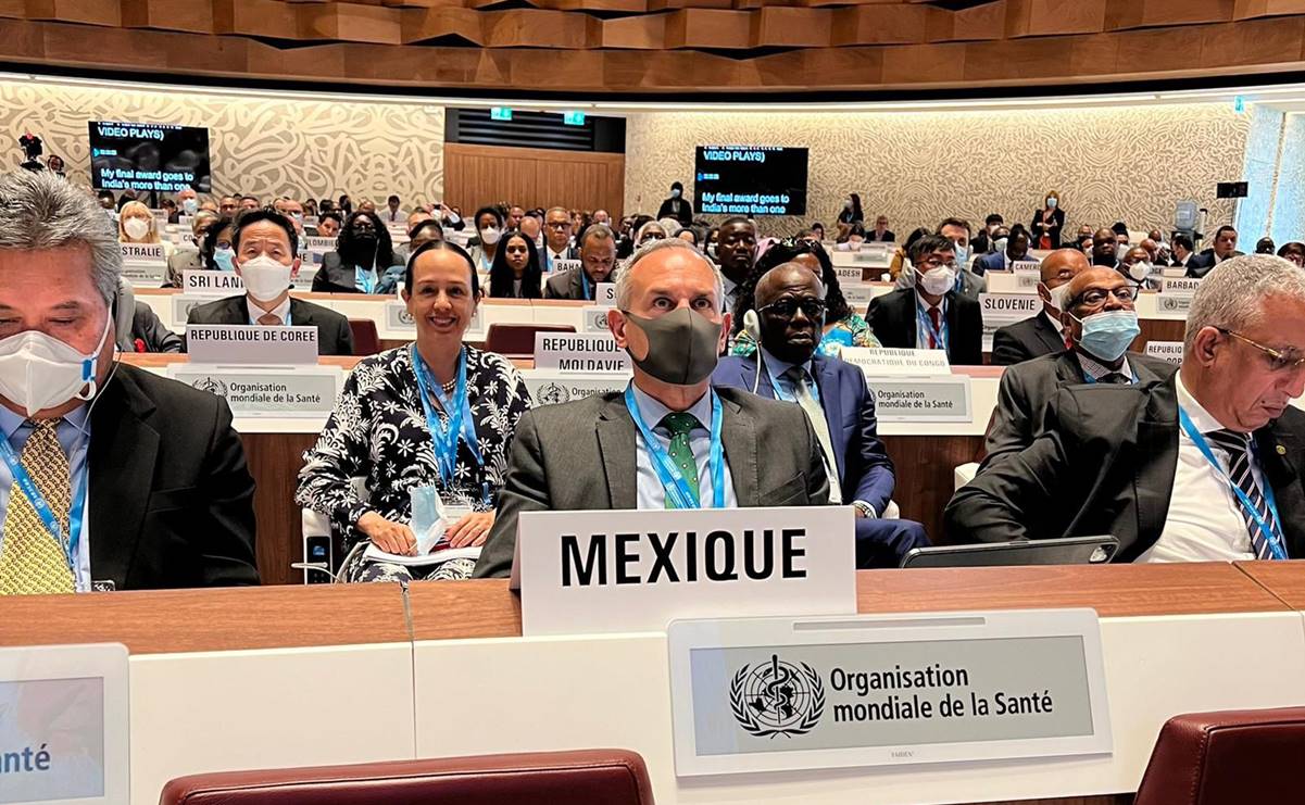 López-Gatell asiste a asamblea mundial de la OMS en Suiza donde se discute sobre Covid-19